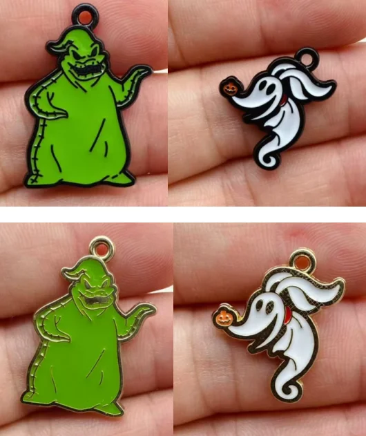 Lot 10 Pcs cartoon Pendants Charms Jewelry Making  Earrings Pendants Necklaces Bracelets DIY Accessories gift