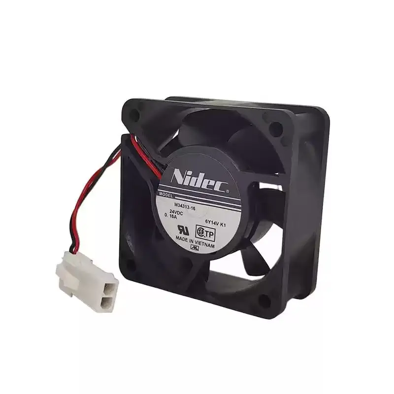 SLIDER M34313-16 DC 24V 0.16A Industrial Cooling Fan, High Reliability Micro Blower Fan for Precision Equipment Medical Device