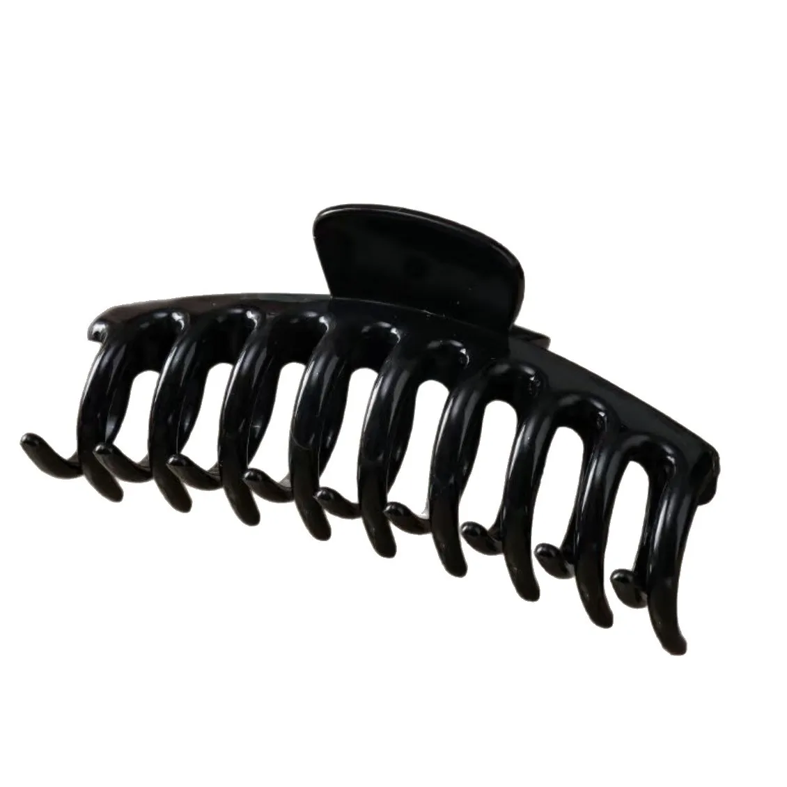 New Silicone Material Hair Claw Clip Crab Barrette Women Ponytail Hair Claws Bath Clip Fashion Girl Hair Accessories - Image 6