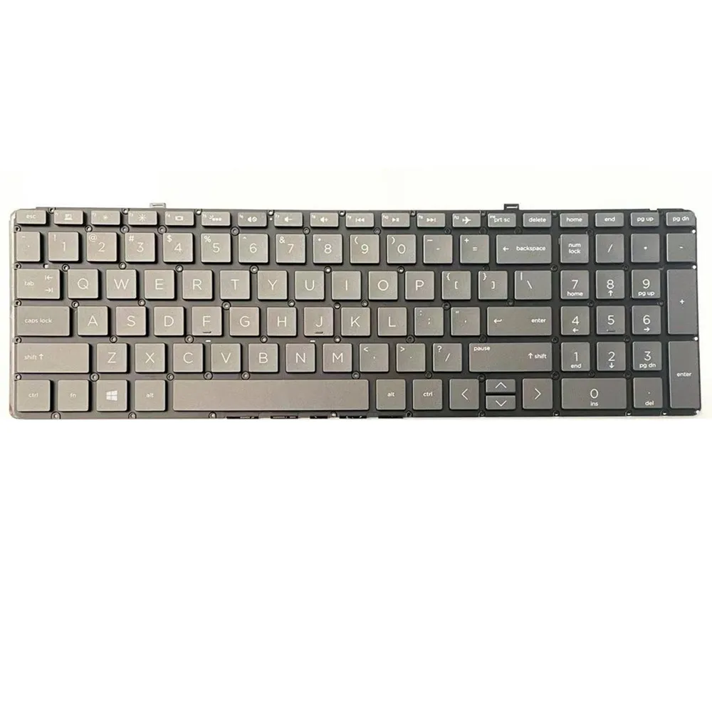Laptop Keyboard For HP Spectre 15-ch000 x360 Black US English Layout