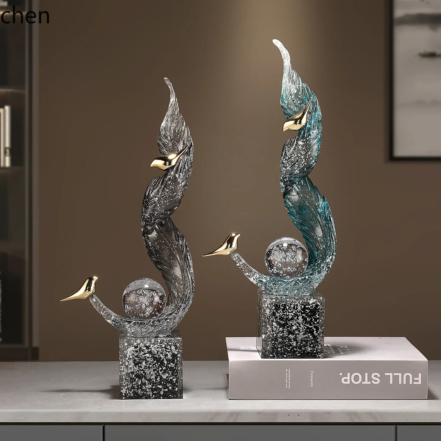 DSA entrance decoration brings prosperity and elegance to the living room, creating a high-end atmosphere