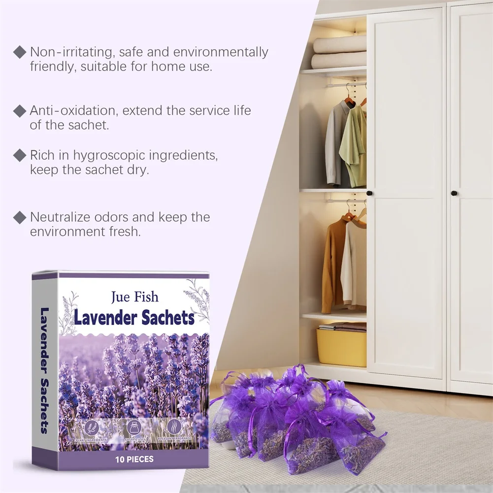 Lavenders Aromatherapys Sachet Long-Lasting Refreshing Fragrance Airs Fresheners Travel Fragrance Anxiety Relief Fresh-Smelling