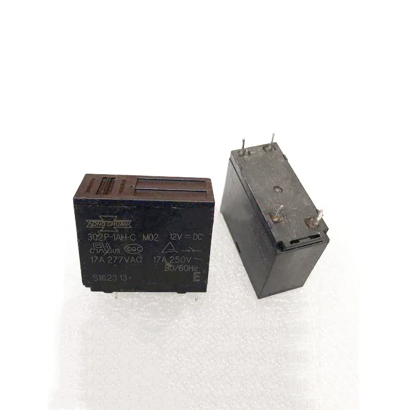 NEW 302P-1AH-C 12VDC 1M02 302P 1AH C 1M02302P1AHC 1M02 12VDC DC12V 12V 17A relay 4PIN