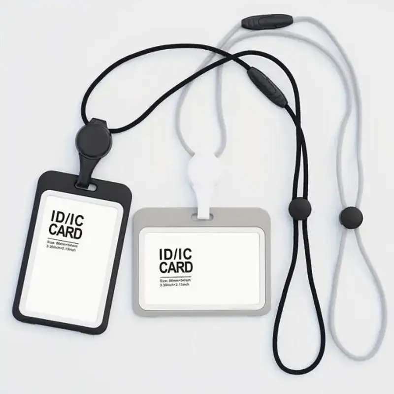 Nursing Credential Holder Retractable Card Holder Removable Lanyards ID Card Business Badg Holder Luxury School Acsesories