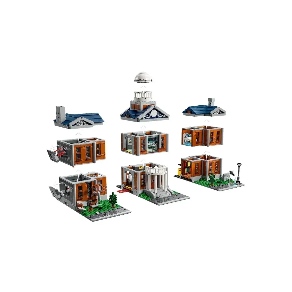 In Stock New 76294 3093Pcs X Mansion Modular Model Building Blocks City Architecture Streetview Set Toys for Christmas Gifts