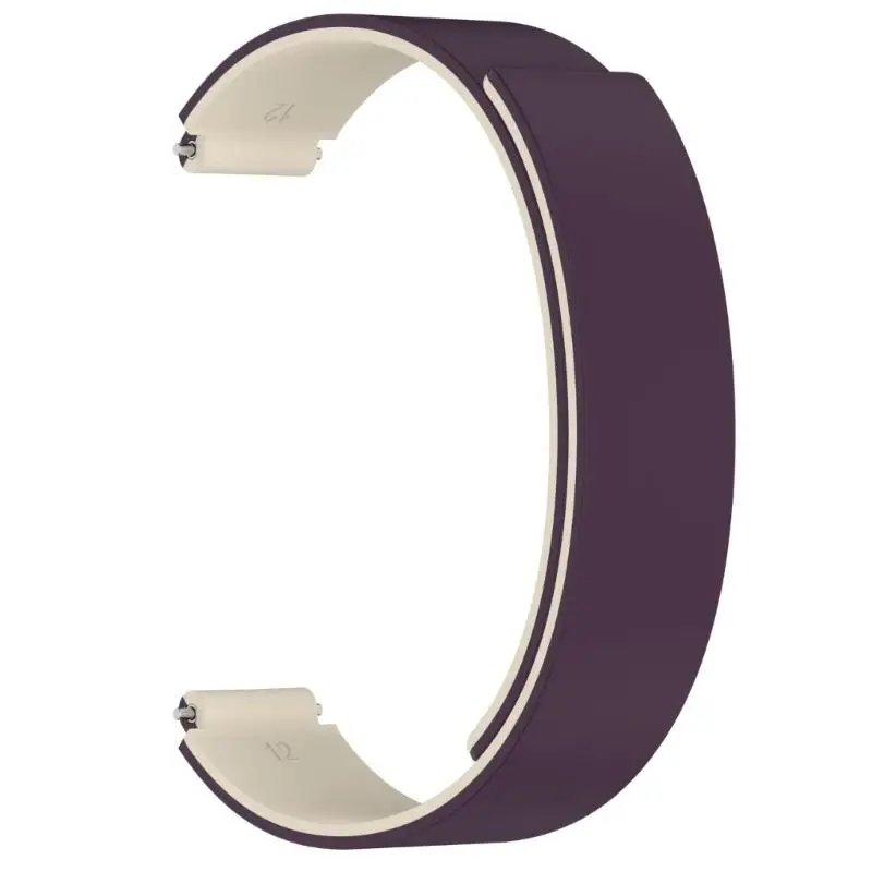 

Y1UB Thin Attachment Watch Band for 12mm Pin Size Smooth Change