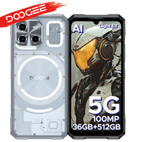 World Premiere DOOGEE Blade GT Ultra 5G Rugged Gaming Phone 6.72 7300 16GB + 512GB LED Light Effect AI Smartphones