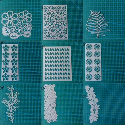 flower Metal Cutting Dies Mold Scrapbooking Decoration Paper Cards Craft Knife Mould Blade Punch Template Embossing Stencils
