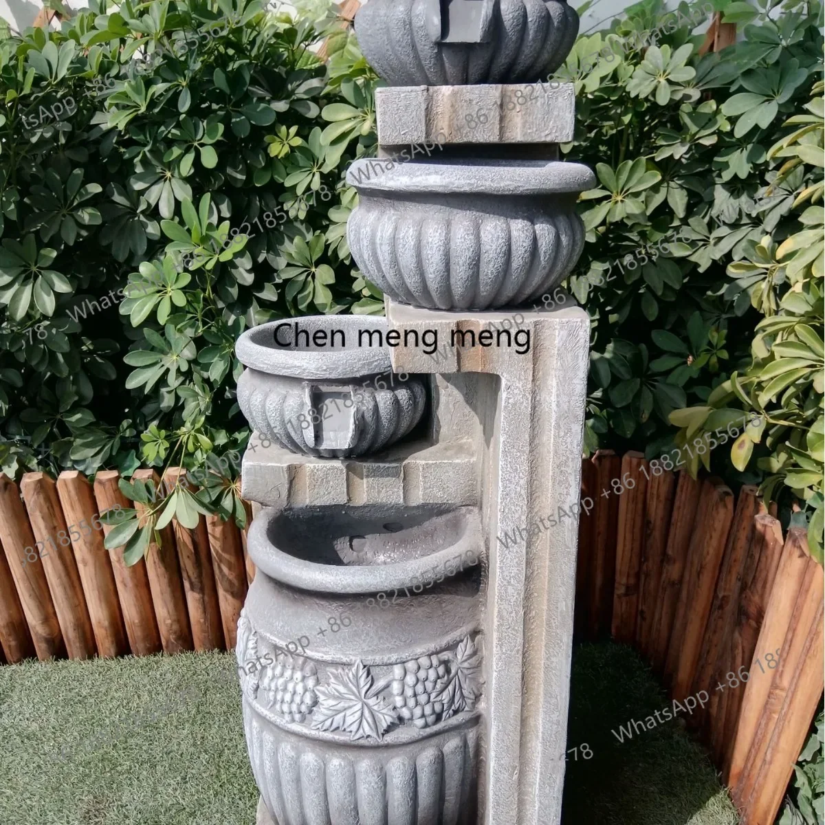 น้ำพุตกแต่งสวน G153 สำหรับตกแต่งภูมิทัศน์กลางแจ้ง