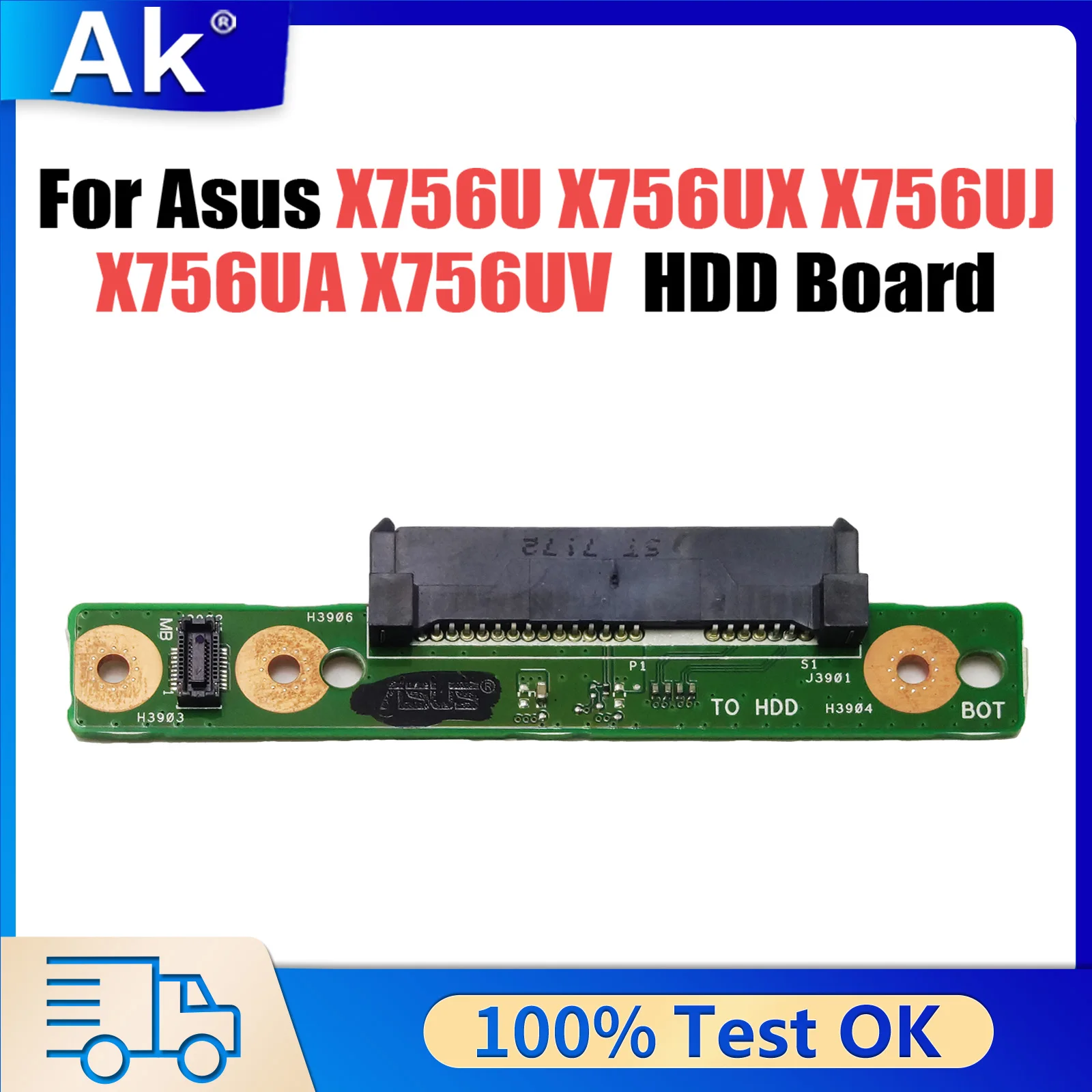 

Материнская плата для ASUS VivoBook 17 K756UV X756UAK X756UA X756UJ X756UXM X756UY X756UVR X755UV X757UV X756UF X756UL X756UV