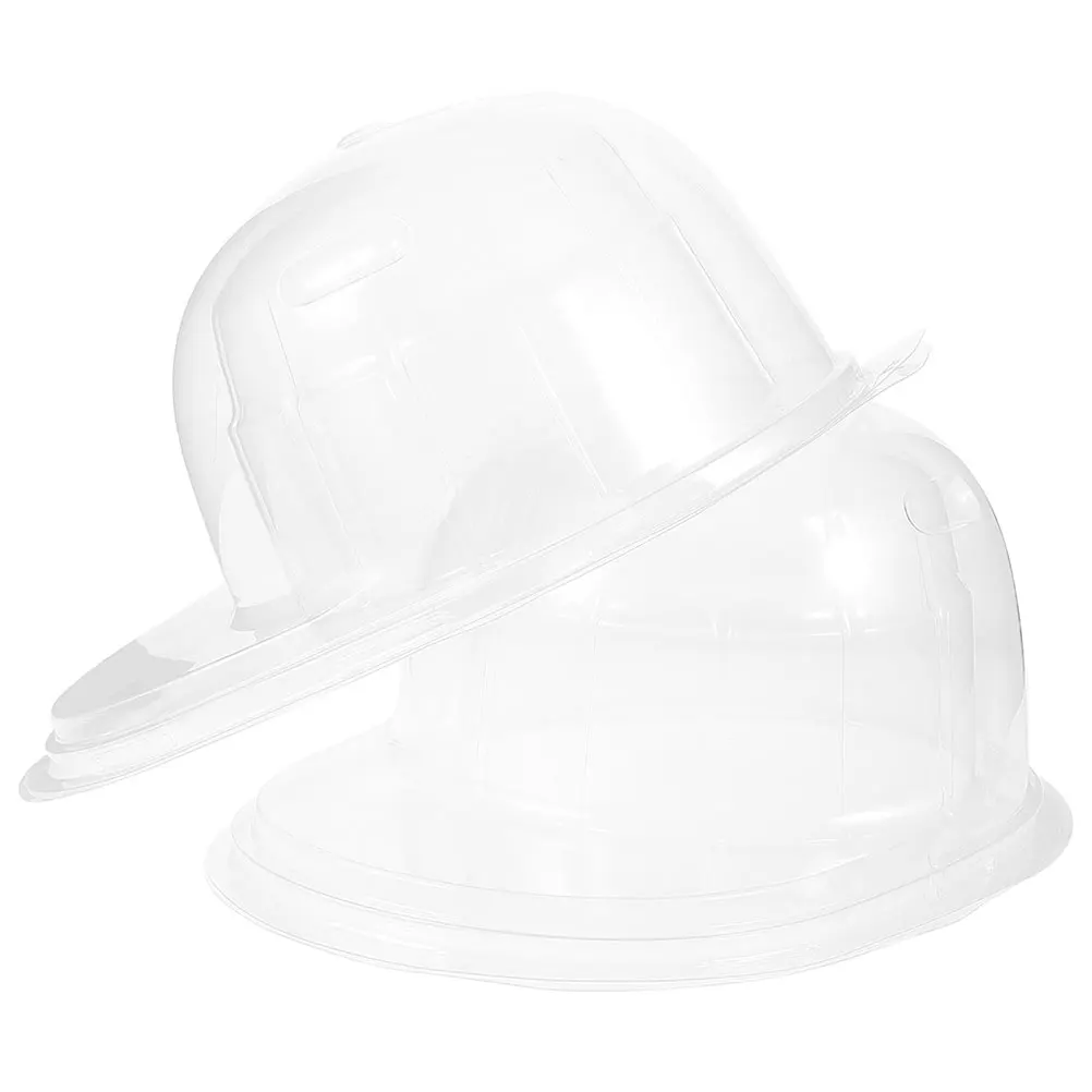 

4 Pcs Box Shaper Hat Holders Rack Holder Cap Support Plastic Baseball Lightweight Compact Storage Display Home Shop