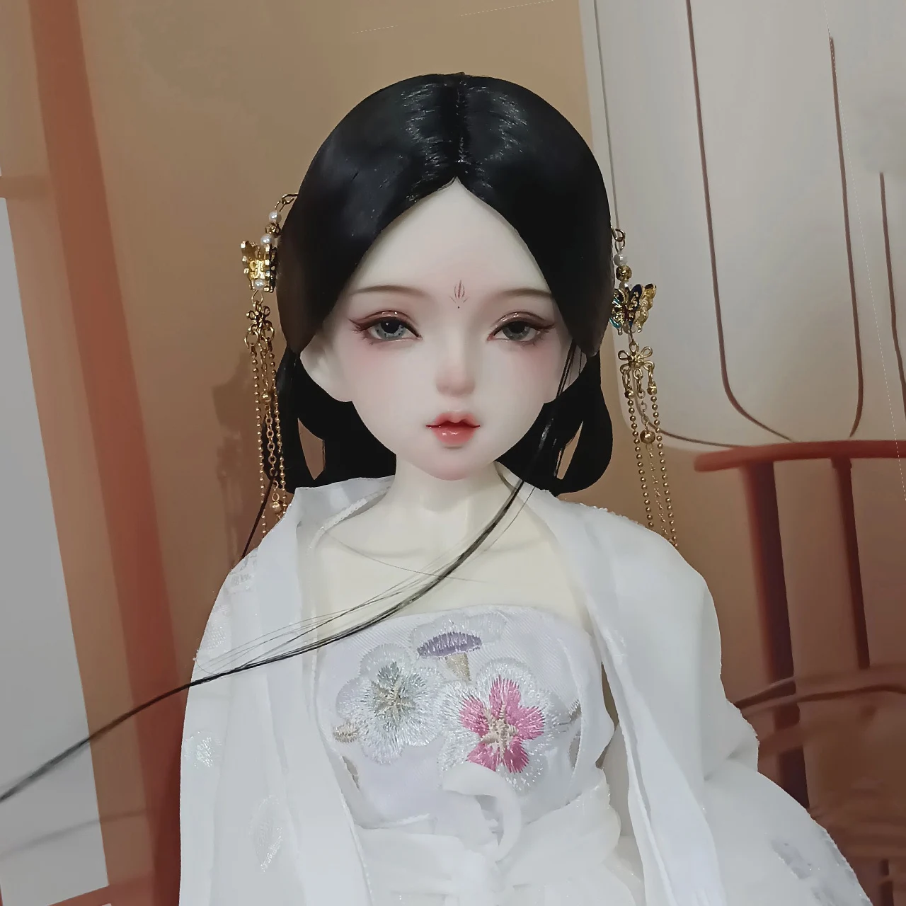 

1/6 1/4 1/3 Ancient Costume BJD Wig Hanfu Fairy Long Hair Retro Wigs For BJD/SD YOSD MSD SD13 Girl SSDF Doll Accessories C2510