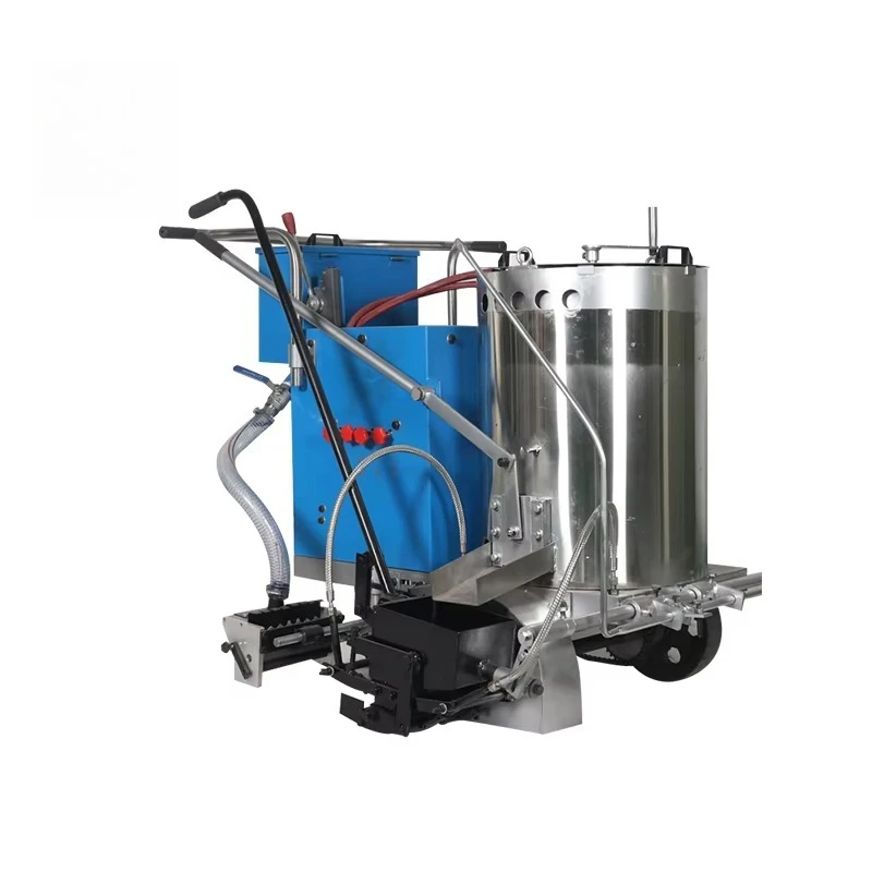 

Мощная машина для покраски дорожной линии, ручной нажимной дорожный маркер для термопластика, высококачественная автоматическая машина для изготовления термопластиков