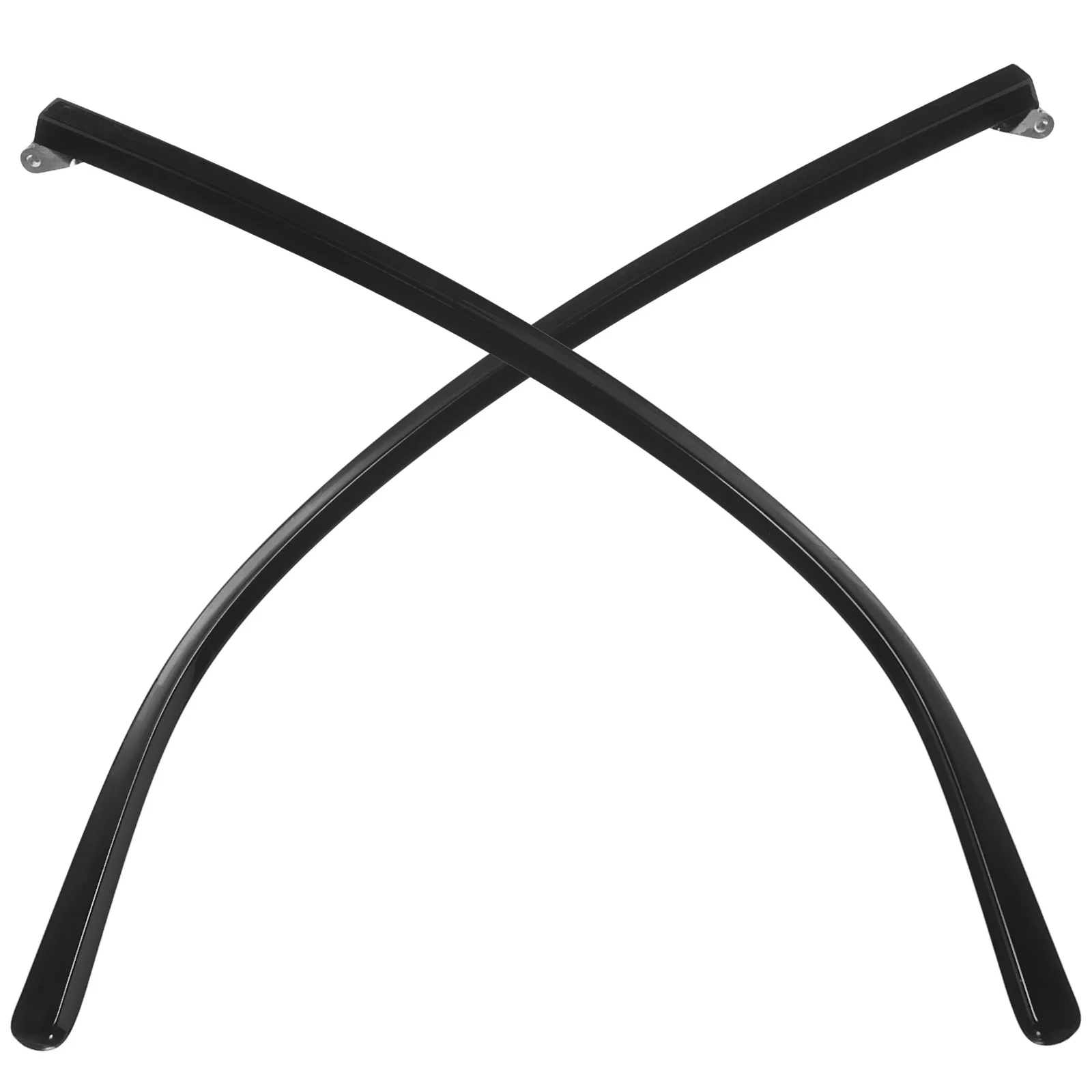 زوج واحد من النظارات البديلة بأرجل الذراع المعدنية معبد النظارات خفيف الوزن وتصميم مريح مناسب لمجموعة إصلاح النظارات #1