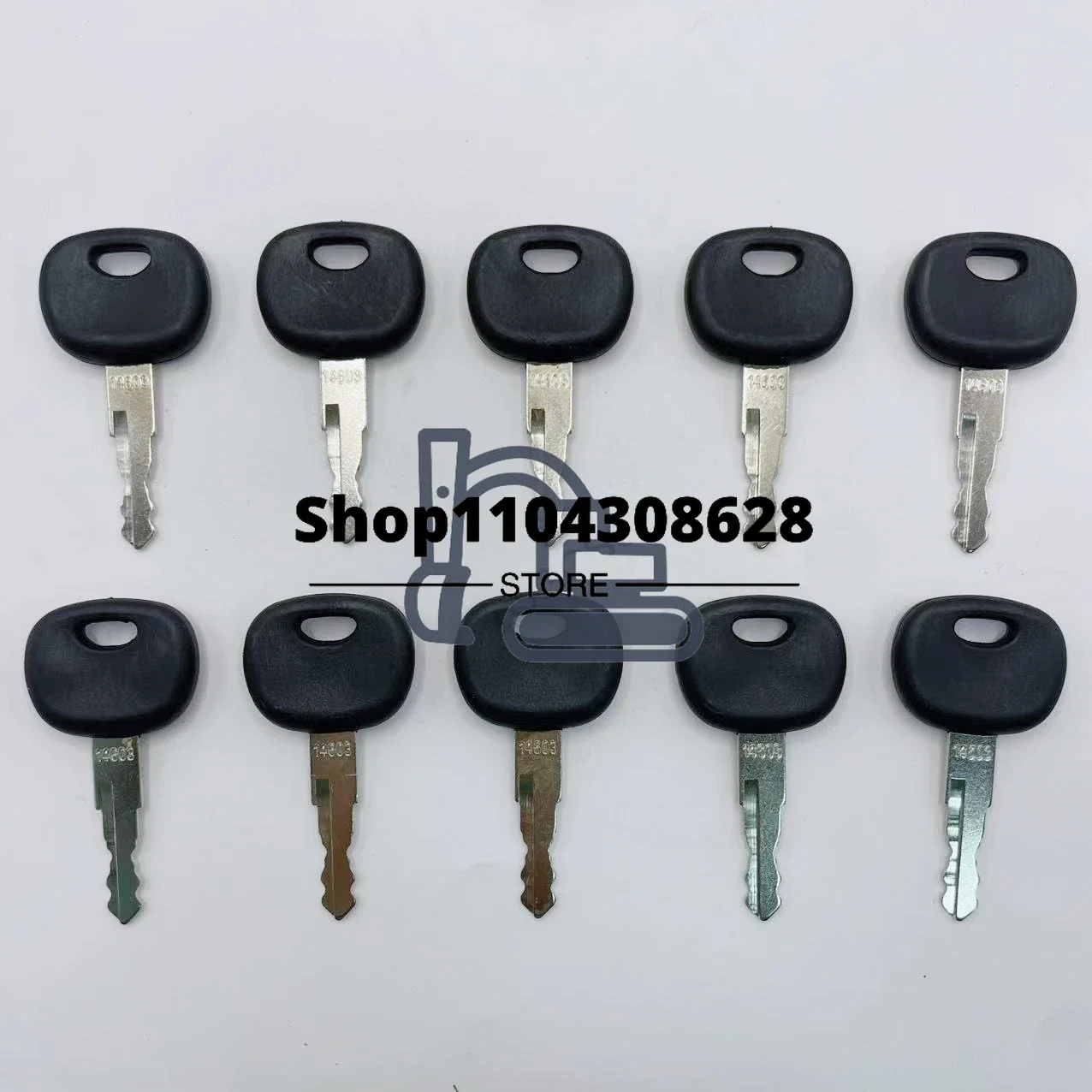 

20 шт. 14606 606 ключ зажигания для тяжелого оборудования Liebherr John Deere