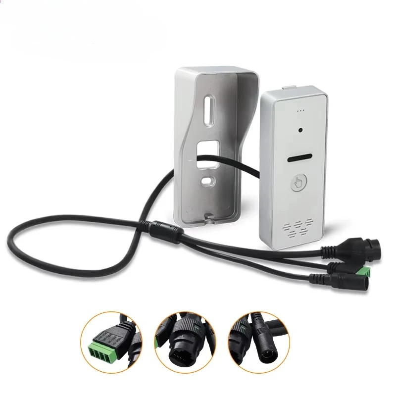 Smart Door Bell  Wifi Remock Unlock Door Touch Screen Video Doorbell Wireless Home  With Indoor