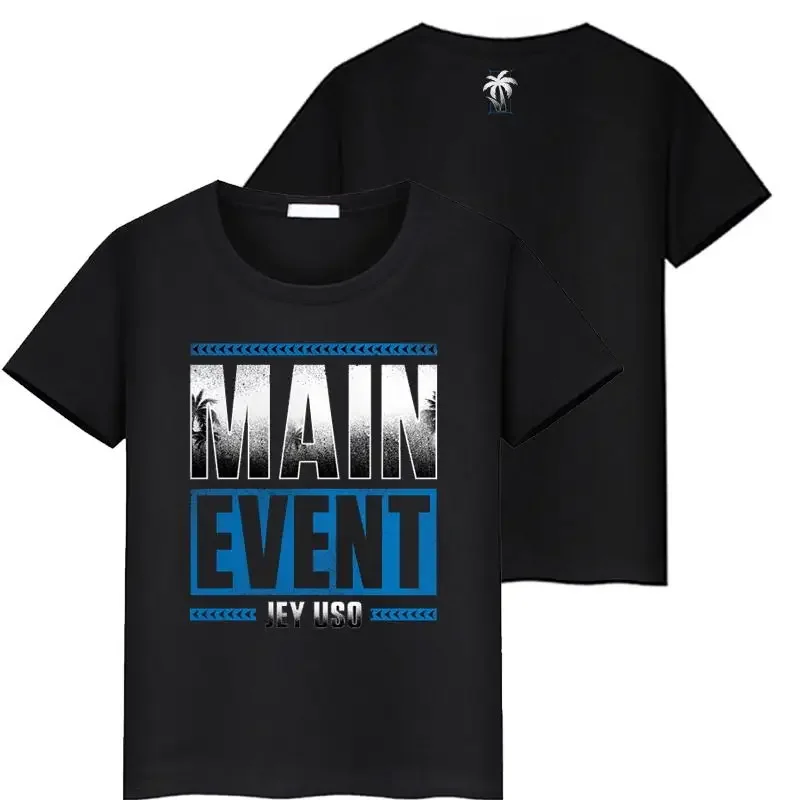 2024 Summer Hot selling Boys' Wrestling 3D Printed T-shirt,Street Sportswear,Jey Uso,Short Sleeves image 4