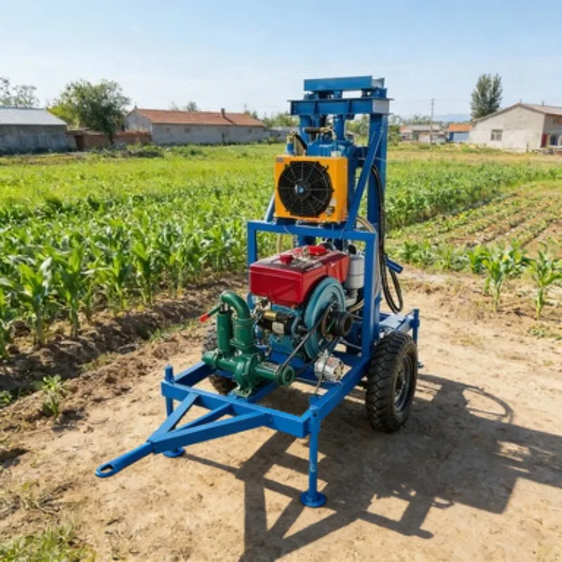 

Well Drilling Rig Customized for Livestock Breeding Farm and Orchard Irrigation with Stable Water Output and Durable Structure