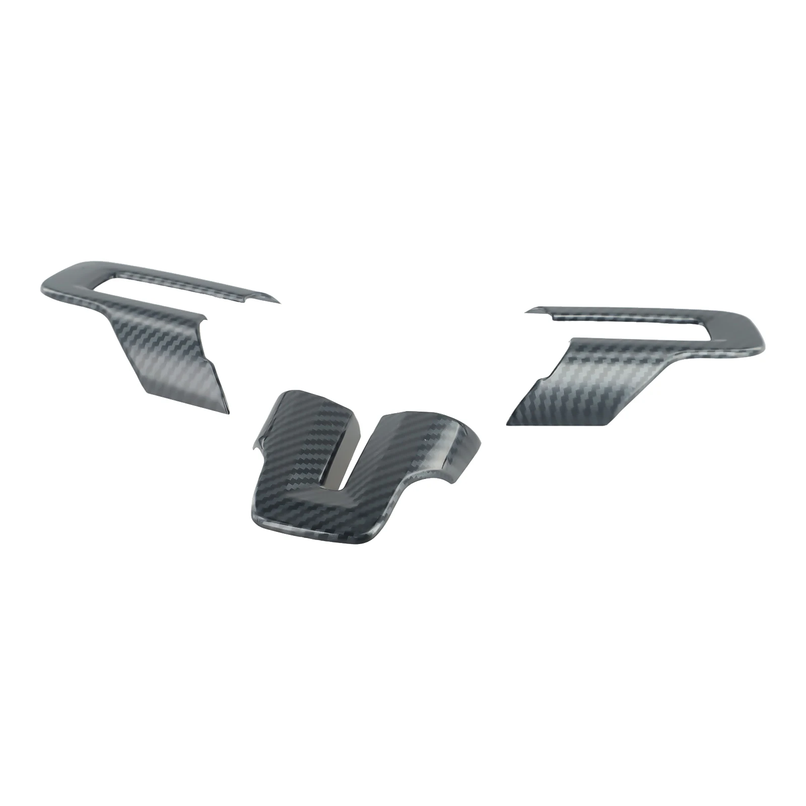 

Накладка на руль из карбона для Ford Mustang, 3 шт., ABS, 2015-2019, абсолютно новая