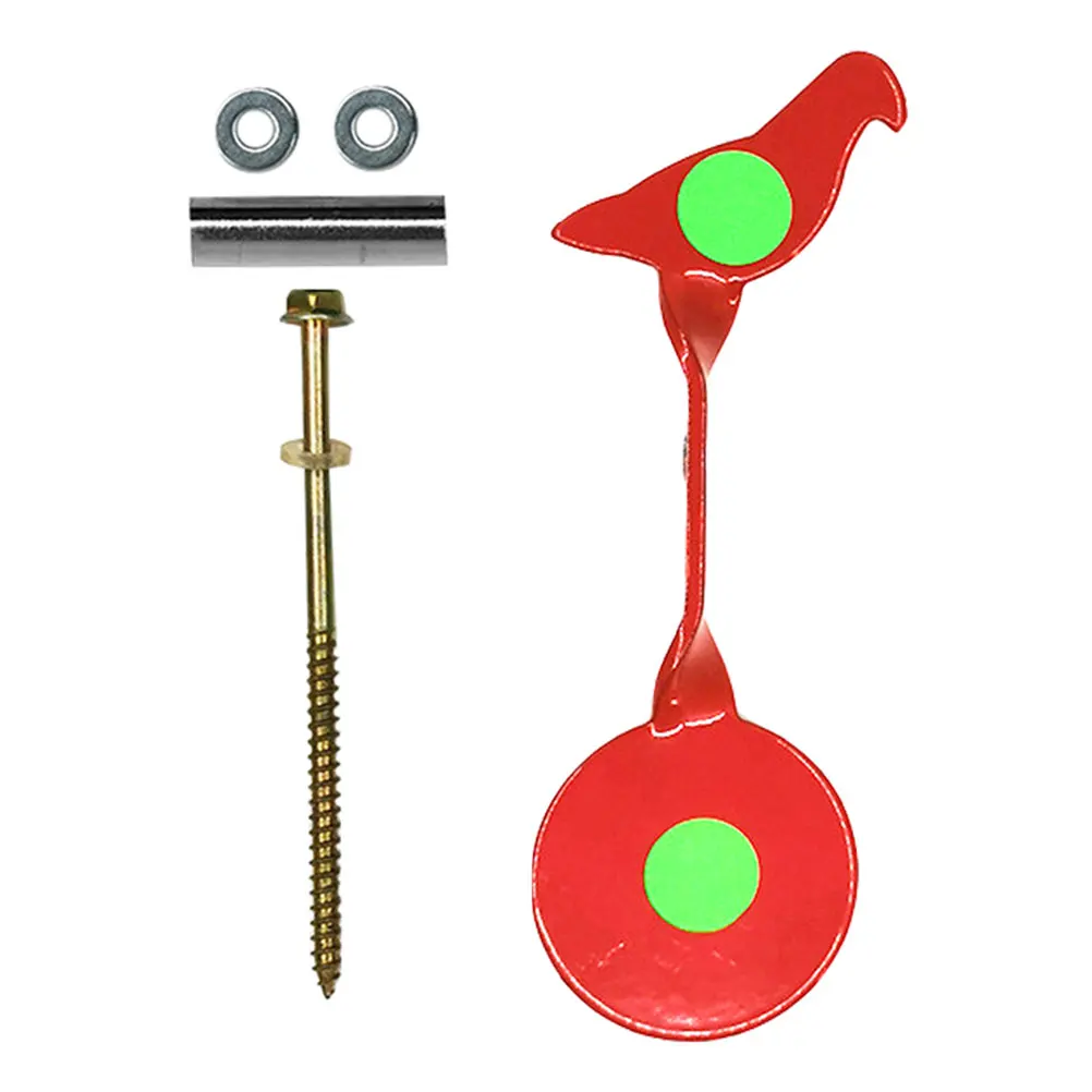 

1pcs Alloy Shooting Training Target Sturdy Outdoor Practice Tool For Tree Wall Mounted Hanging Exercise Equipment