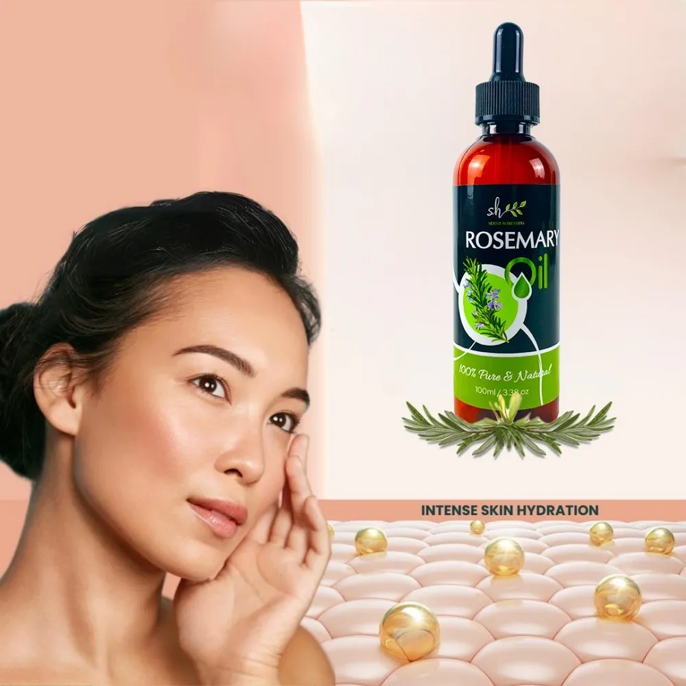 

SCENT SORCERESS 100 мл массажное масло с розмарином, чистое интенсивное восстановление волос, питательное, осветление кожи, релаксация, ароматические эфирные масла