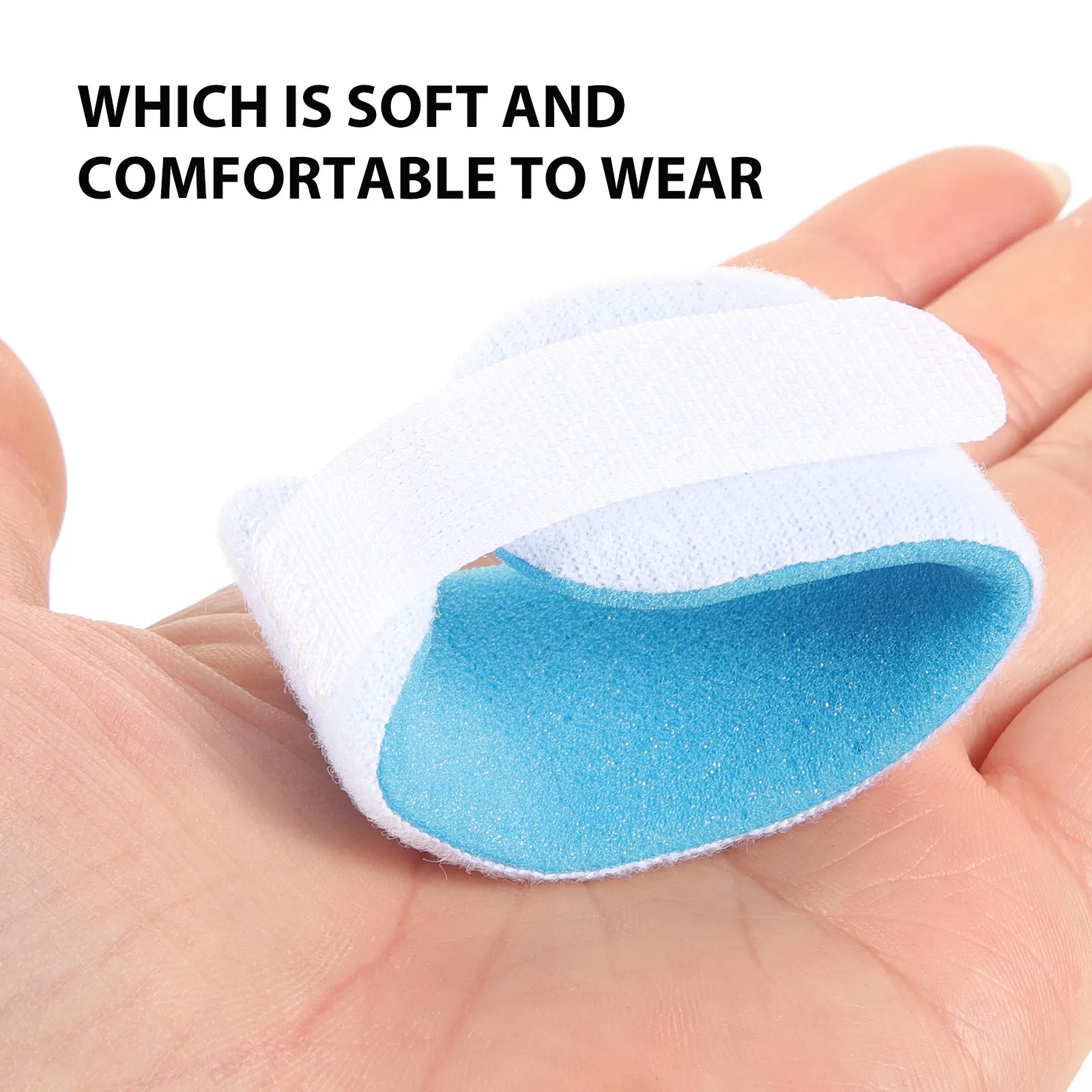 Elastic Sponge Finger Strap Soft Breathable Multi-Function Finger Protector for Arthritis Sprains Swelling Sports Supplies