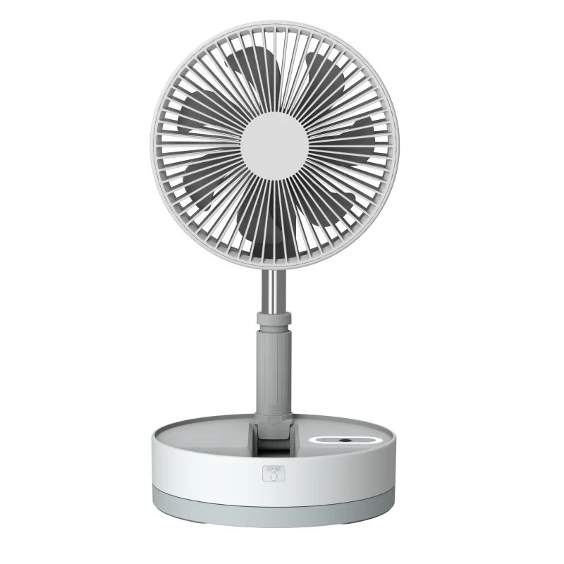 USB folding fan, silent shaking head remote control timing night light