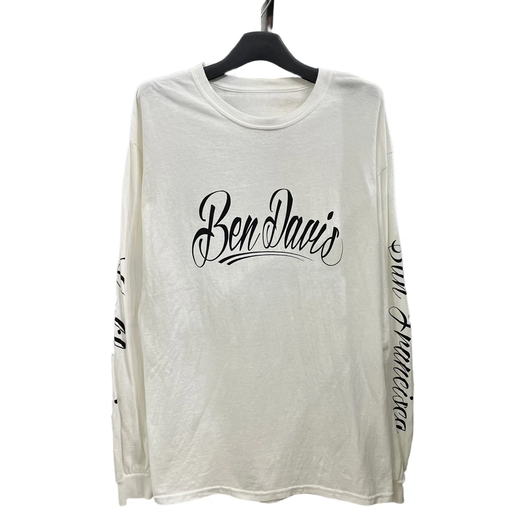 

Good Quality Black Mixed Emotion Alien Print Fashion Long Sleeve T-shirt Men High Street Women Vintage T Shirt Top Tees