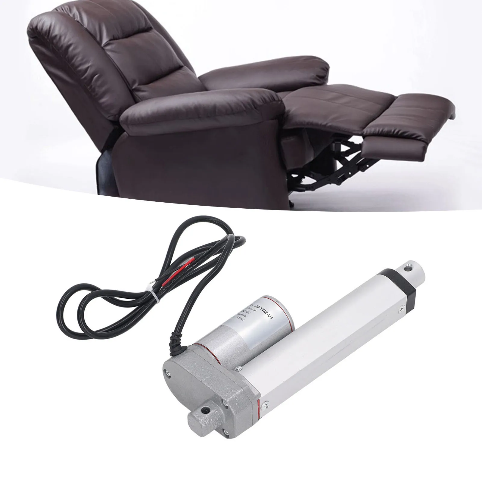 

Linear Motion Actuator Various Control Mini Linear Electric Actuator 750N 12V 100mm Stroke Versatile for Outdoor Agriculture