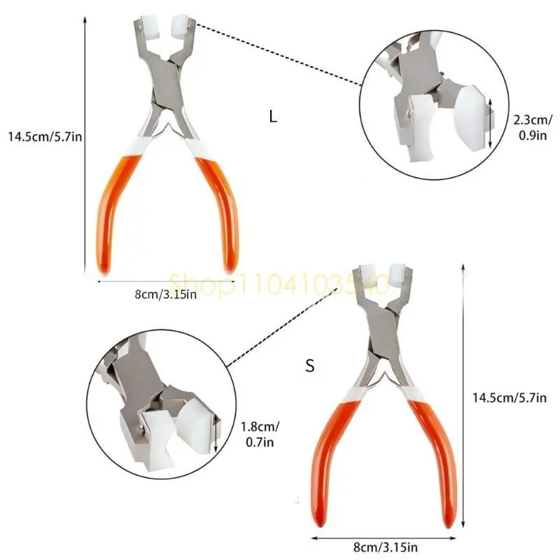 02DC أدوات سوار منحنية المنحنية مريحة أدوات صنع مجوهرات القوس #6