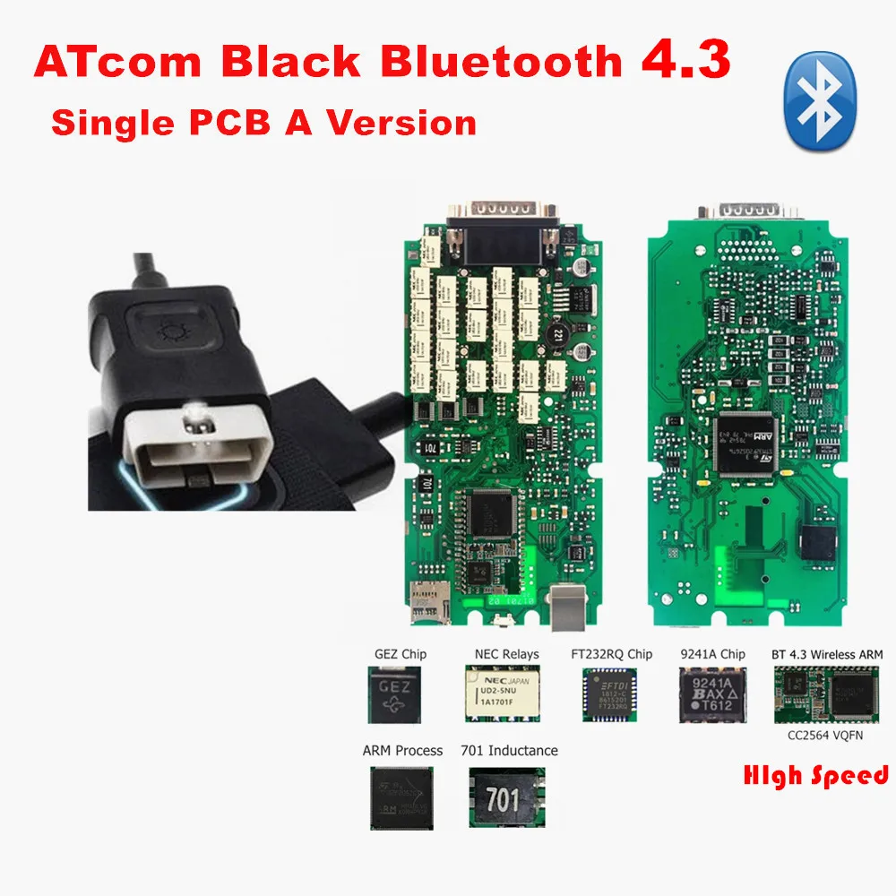 A+Qualität V2021.11 V2020.23 Multidiag Pro+ VD150 Single PCB Board TCS Pro Scanner OBD2 Codeleser für Autos/LKWs