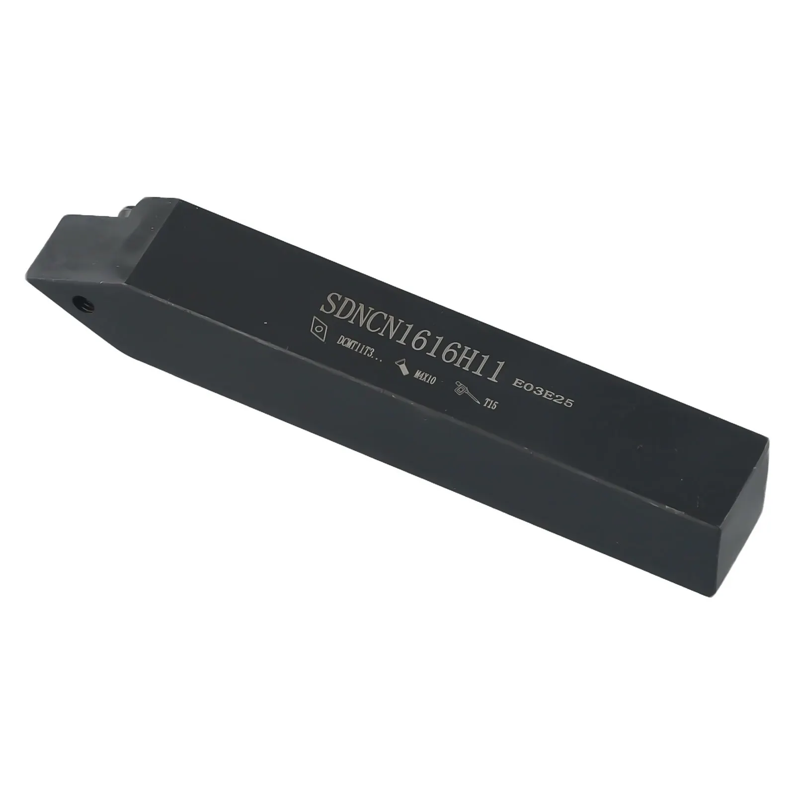 

SDNCN1616H11 Lathe Turning Tool Holder 16x100mm, 10PC DCMT11T304 Carbide Insert Kit, Tool for Both Roughing and Finishing
