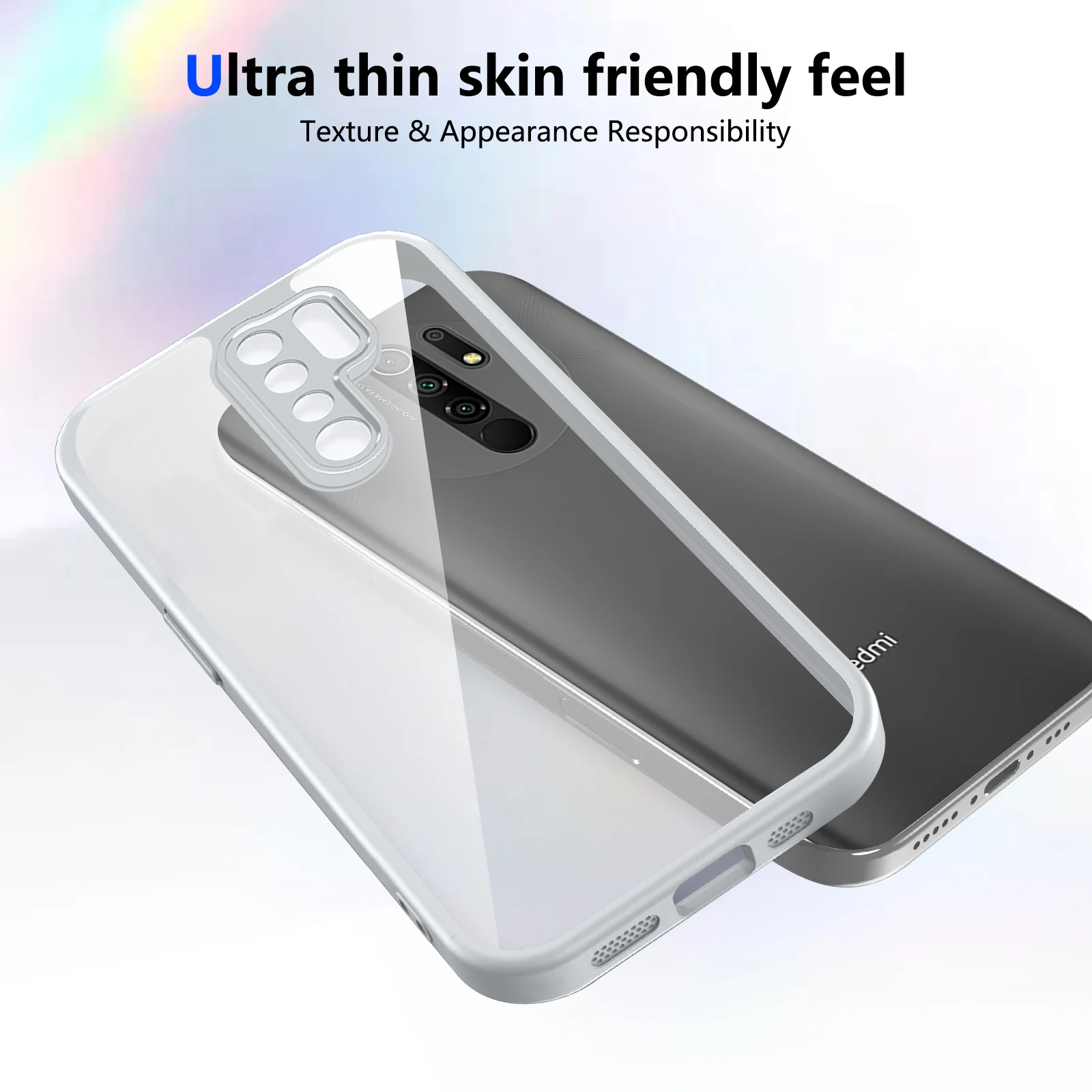 For Xiaomi Redmi Note 8 Pro Case Air Cushion Silicone Bumper Clear Matte Back Cover Hard Phone Case for Xiaomi Redmi Note 8 Pro view 3