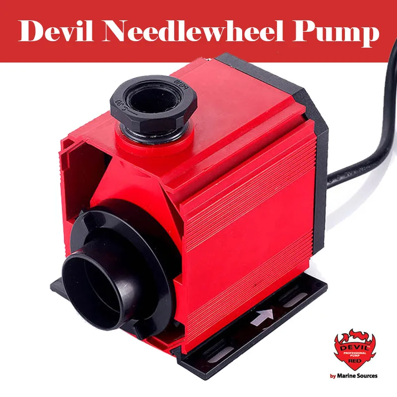 Marine Source Red Devil Needle Wheel Pump, Designed for Protein Skimmer Aquarium Supplies, SP1, SP2, SP3