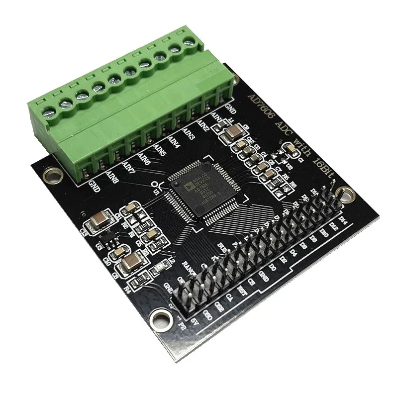 For AD7606 Multi-channel AD Data Collection Module 16-bit ADC 8-channel Synchronization, Voltage Sampling Frequency 200KHz