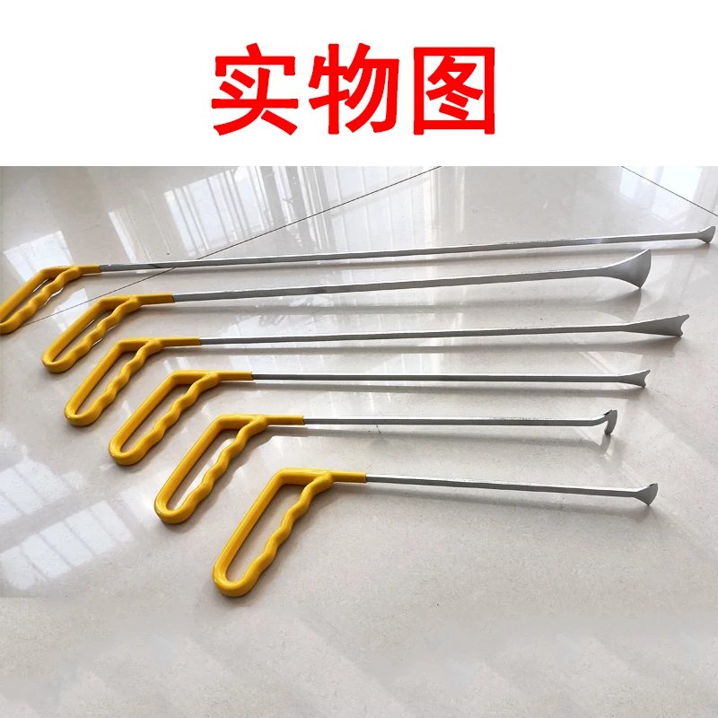 6 قطعة ذيل الحوت على شكل هوك هوك لإصلاح دنت السيارة الطلاء أقل إزالة دنت ورقة السيارات إصلاح الجسم موتو دنت إزالة #5