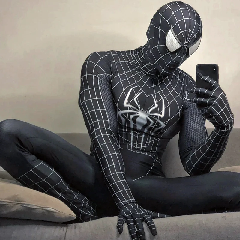 トビー・マグワイア スパイダーマン コスチューム ブラック