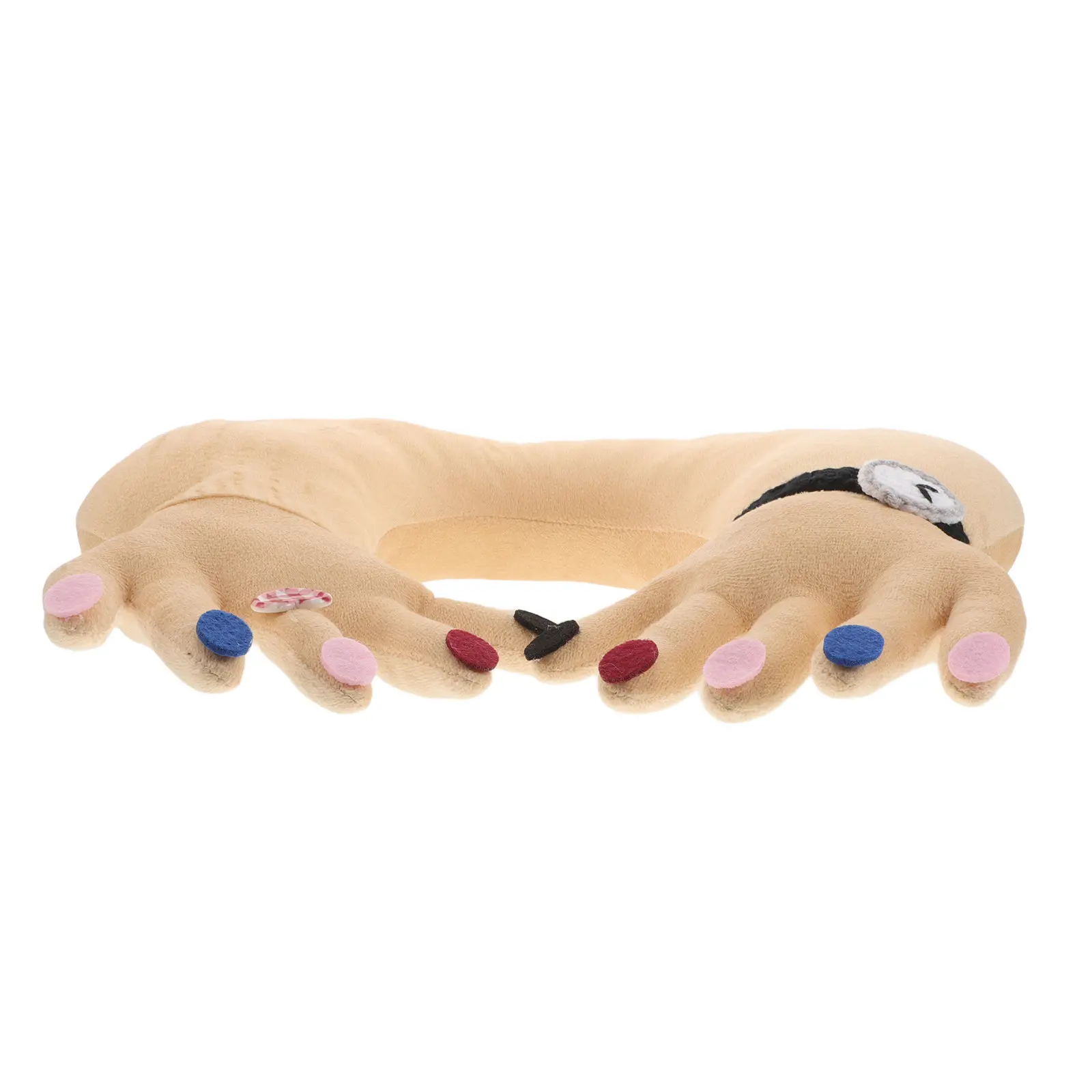 

Creative Hand Shaped Neck Pillow Cute Funny U-Shaped Sleeping Cushion for Airplane Travel Car Office Nap Travel Accessories