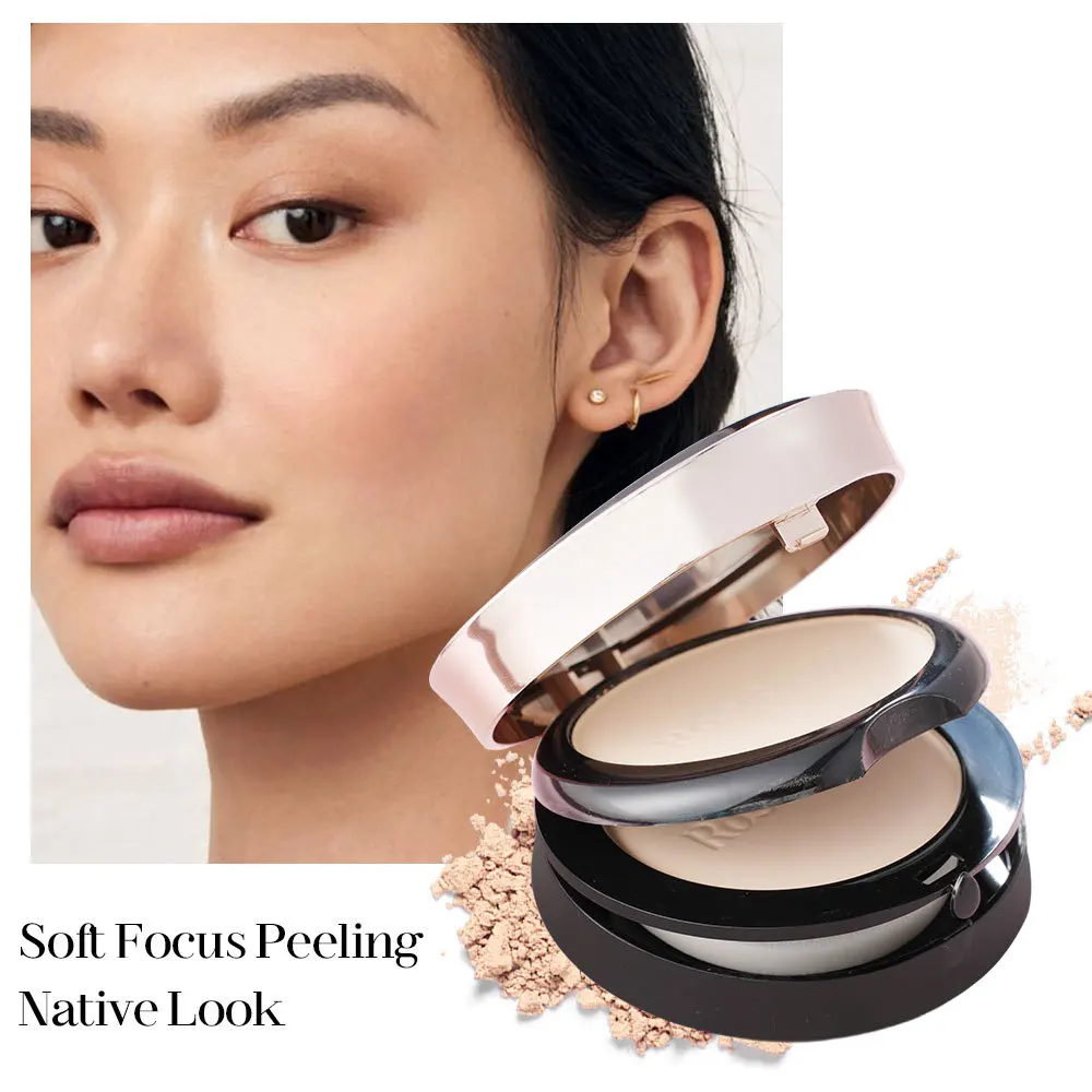 Double‑layer Matte Face Powder Palette Sweat‑proof Setting Powder Delicate Texture Natural Concealer Facial Makeup Cosmetics
