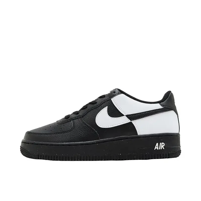 Nike Air Force 1 Men's Women's Board Shoes Are Non Slip, Durable, Comfortable, Lightweight, Cushioned, Low Cut, Black White