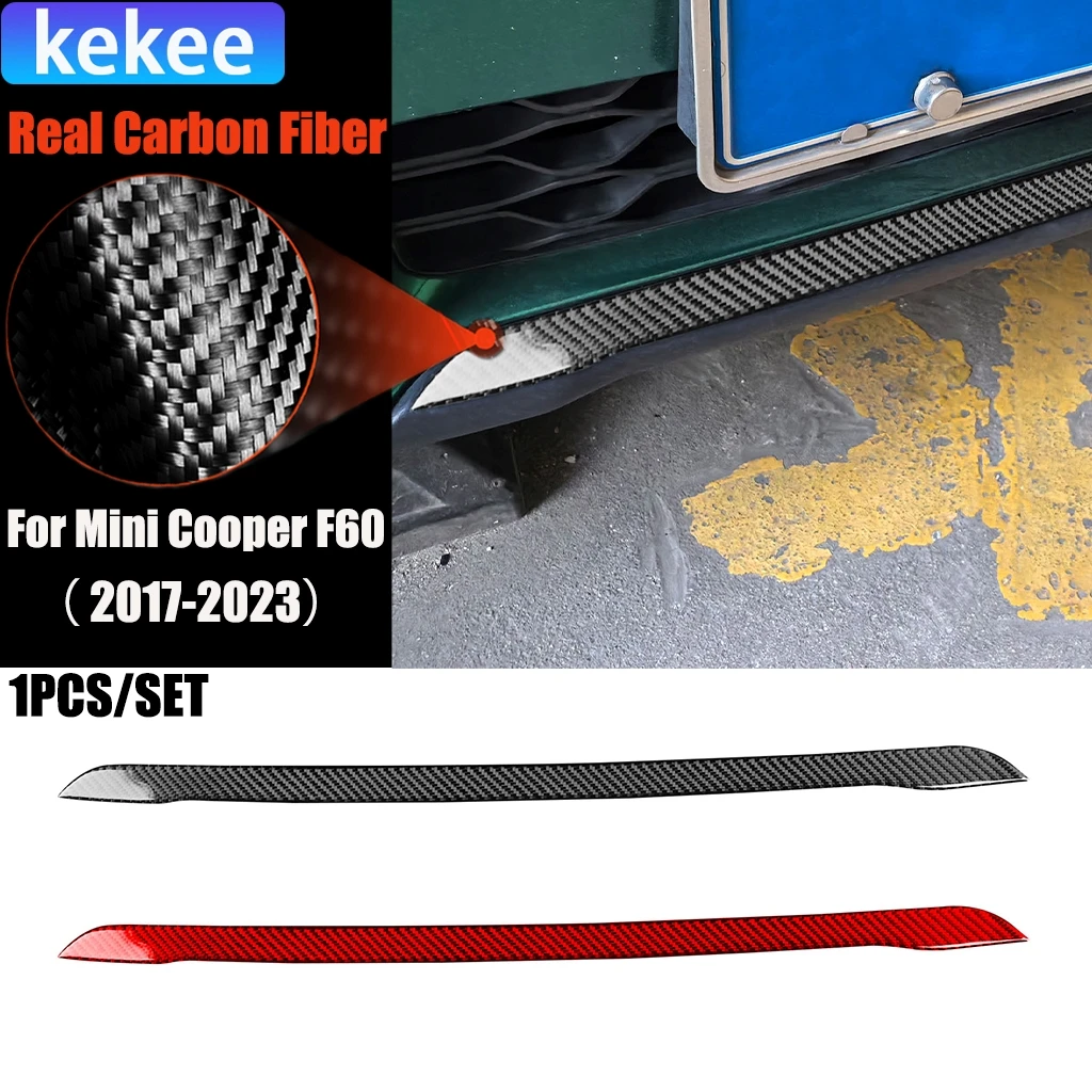 

Carbon Fiber Car Accessories Front Bumper Modified Exterior Trim Cover Soft Sticker For Mini Cooper F60 Countryman 2017-2023