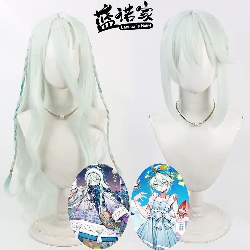 

Game Fate Grand Order FGO Louhi Cosplay Wig Halloween Party Prop Synthetic Hair Heat Resistant Fiber + Wig Cap