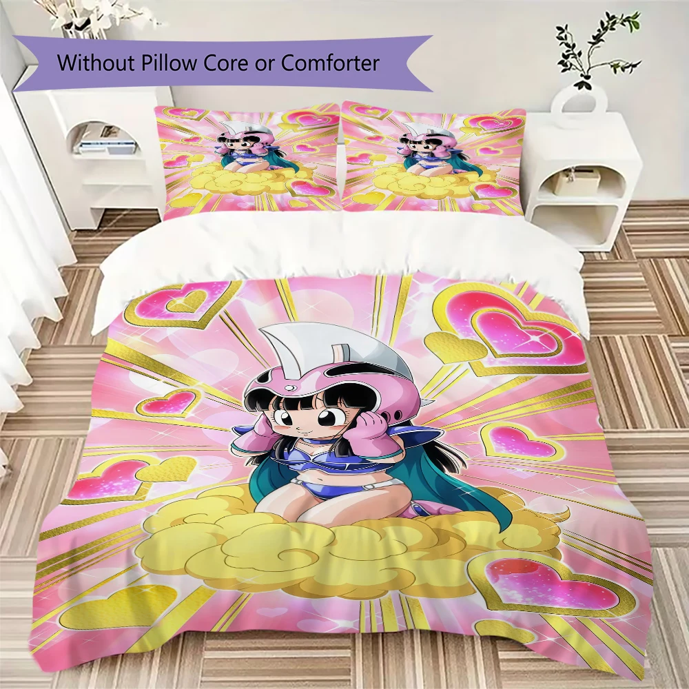 Bulma Bulla 3pcs Bedding Set, Digital Printed Duvet Cover, No Insert, Kids Gift, Large Size Available -HYQ2