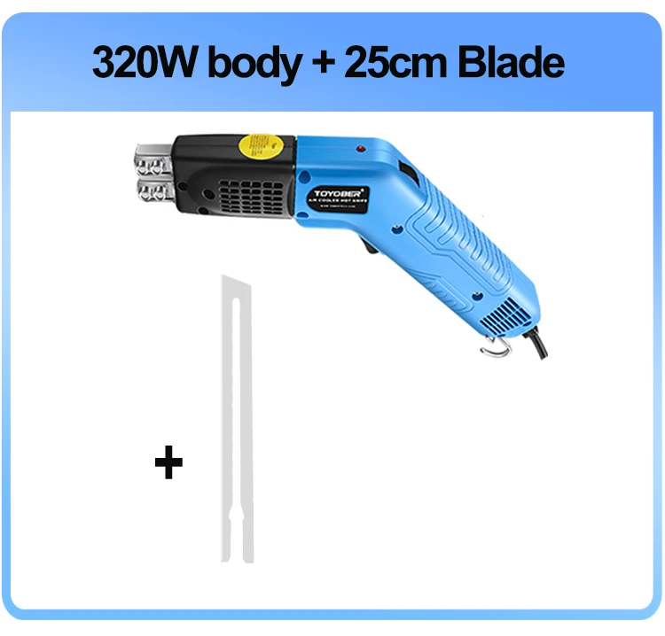 Air Cool Hot Knife Foam Cutter Tool Machine Steken Groef Piepschuim Polystyreen Stof Touw Cutter Elektrische Verwarming Heet Mes - afbeelding 1