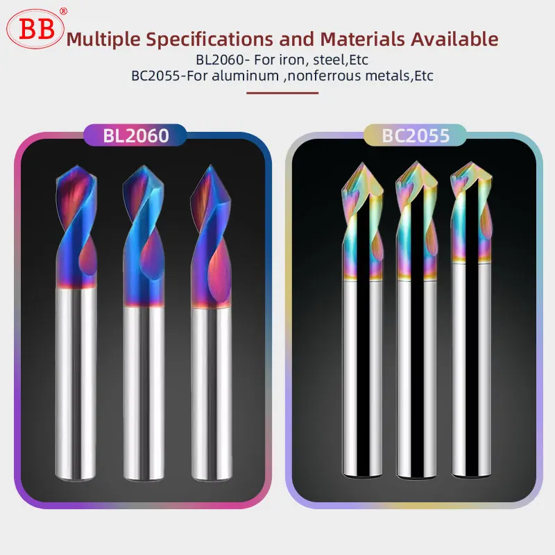 Imagem -03 - Bb-spot Broca Cnc Hole Making Tool Aço Duro Revestimento de Alumínio 60 90 120 150 Grau Mm20 mm Bl2060 Série Bc2055