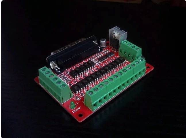 CNC Interface Board Parallel Port DB25 Opto-isolated Optocoupler EL817