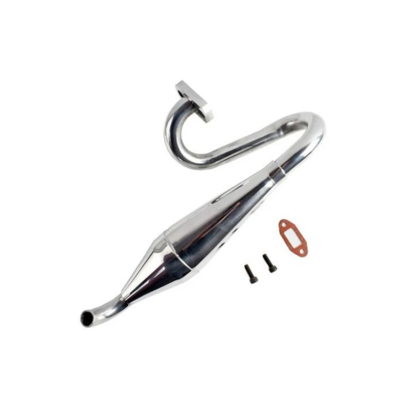 For 050024 1/5 RC Remote Control Model Car Muffler Metal Exhaust Pipe,Modified and Upgraded Accessories [No.68 Toy]