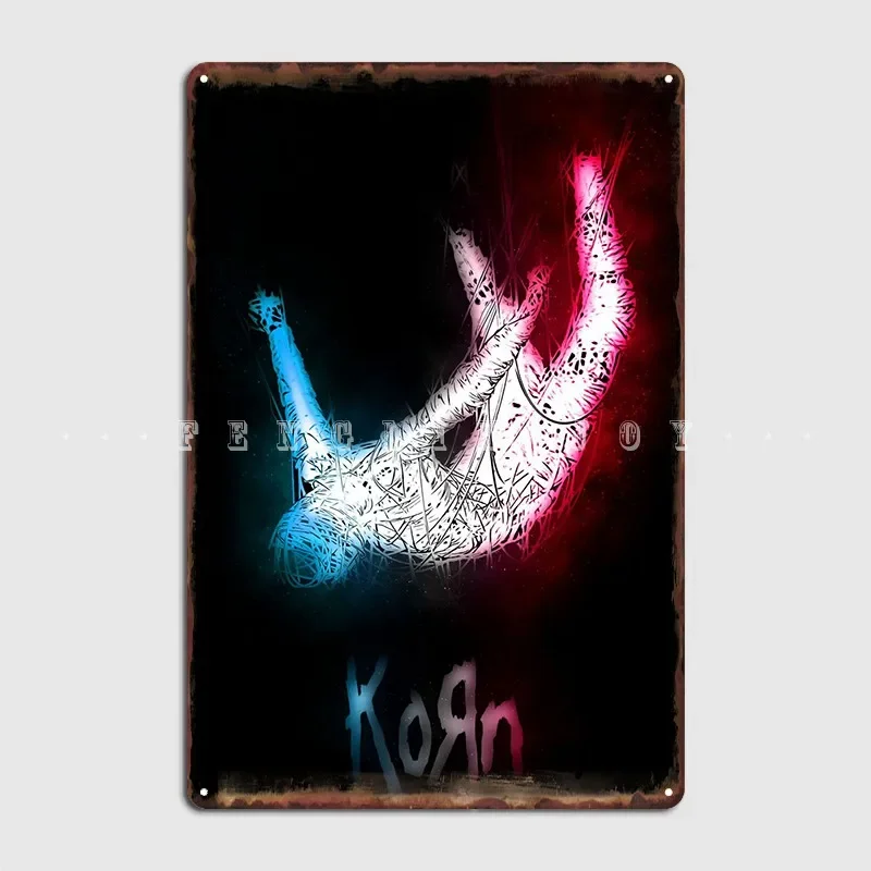 Korn Metal Sign Gar…