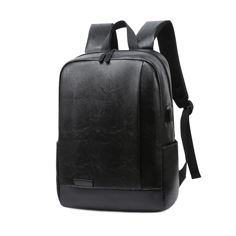 PU Leather Backpack Executive Men Satchel Briefcase Office Casual Travel Cabin Laptop Office Business Notebook Back Pack Male