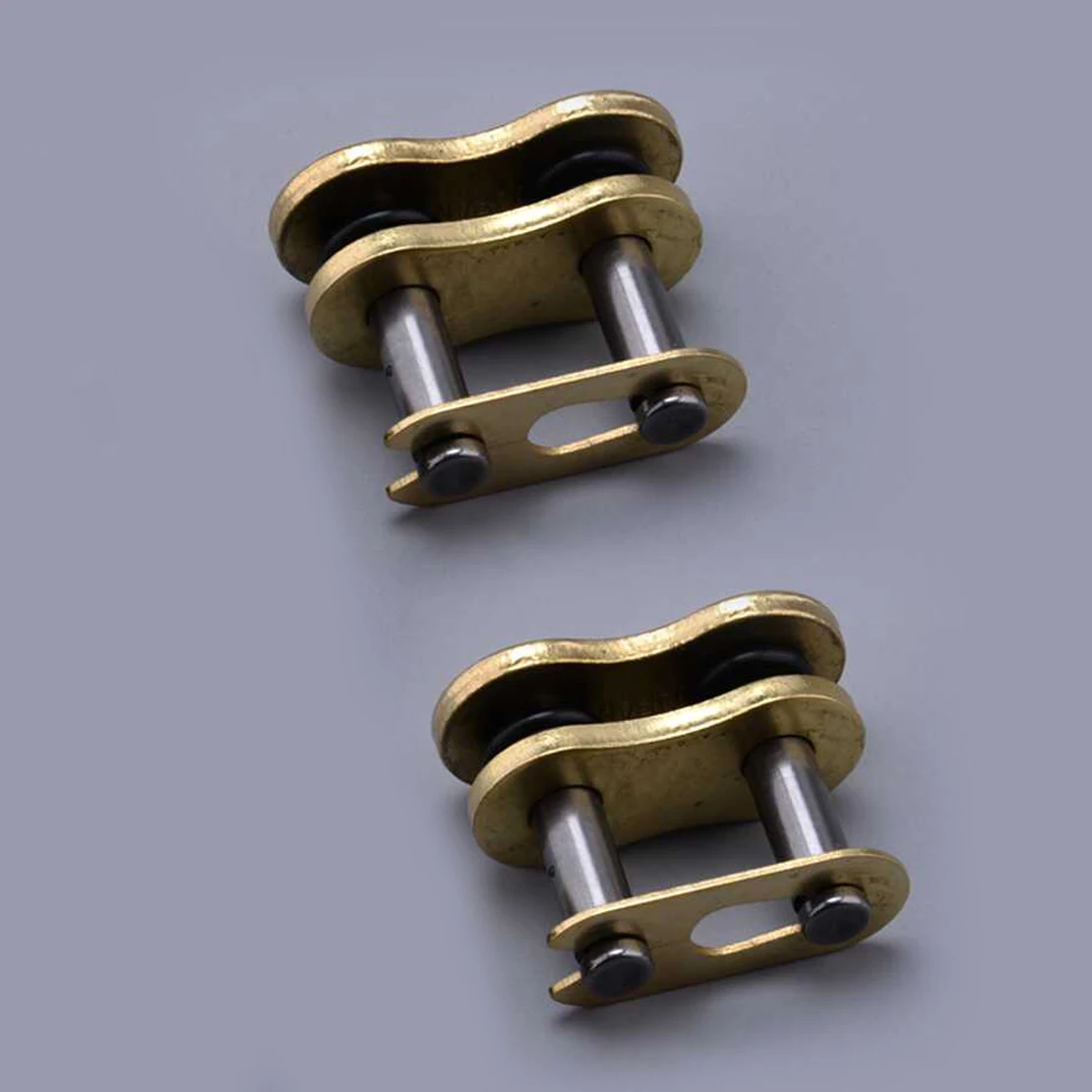 2 Sets Motorcycle Motorbike 530HV Chain Master Link Connecting Joint Clip O-Ring